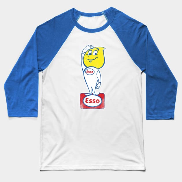 Esso gasoline Baseball T-Shirt by 1208